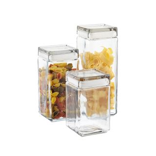 glass storage canisters