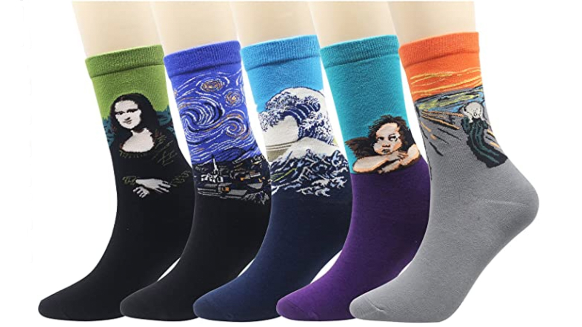 Christmas Gift - novelty art socks official photo