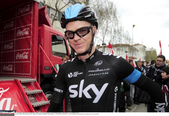 All smiles for Froome