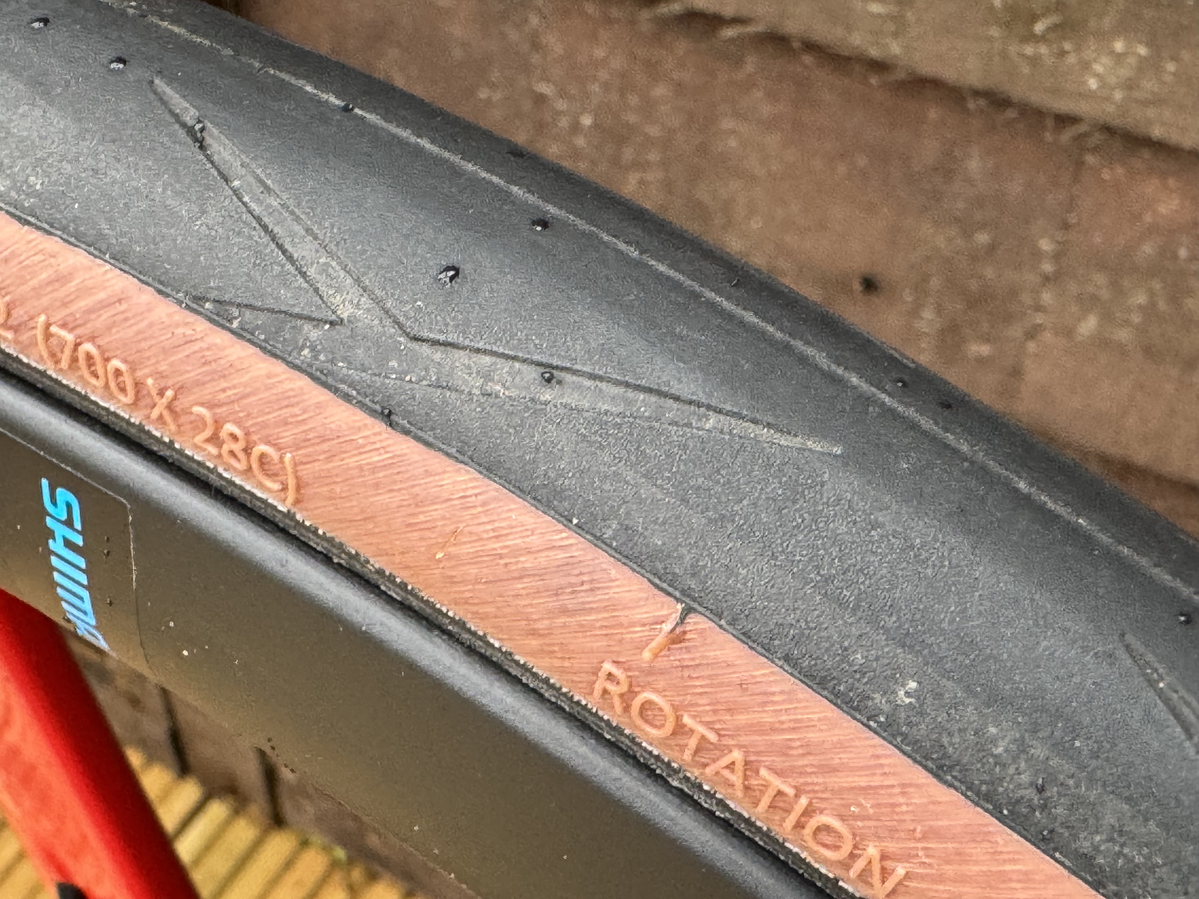 The tread is bonded to the casing