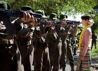 The Lady - Michelle Yeoh as Burmese peace campaigner Aung San Suu Kyi