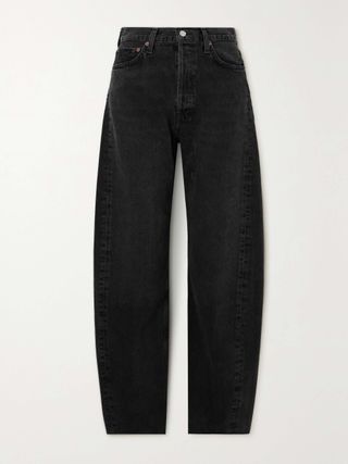 Luna High-Rise Tapered Organic Jeans