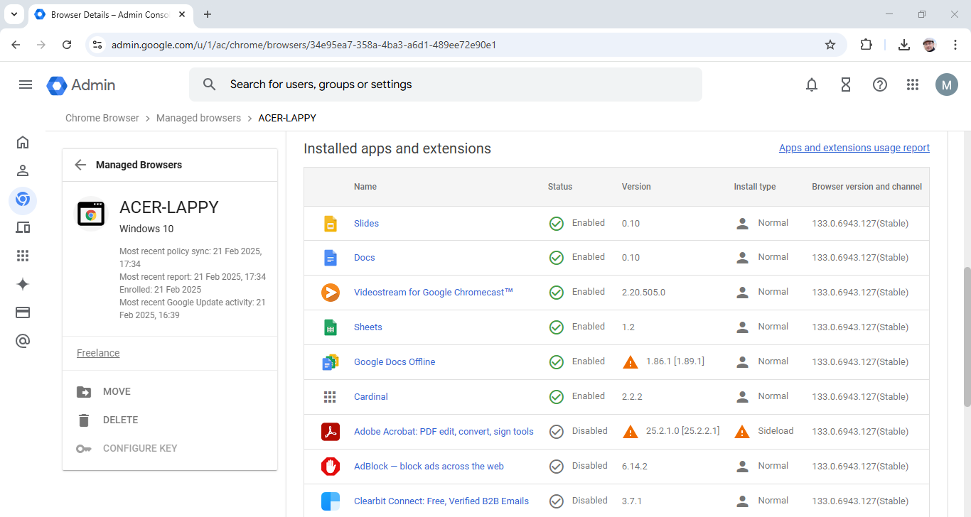 Google Chrome enterprise browser review