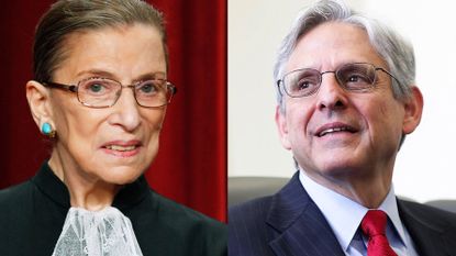 ruth bader ginsburg, merrick garland