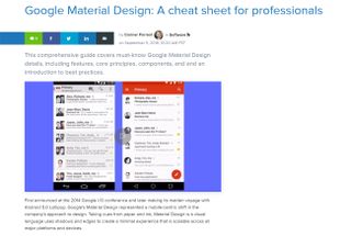 12 cheat sheets for every designer: Google Material Design – a cheat sheet for professionals