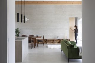 raw interior at Spyon Cop by Brown & Brown at Cairngorms, Scotland