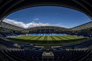 Brighton had nine fixtures remaining before the season was suspended - five of which would have taken place at the Amex Stadium (Daniel Hambury/PA)