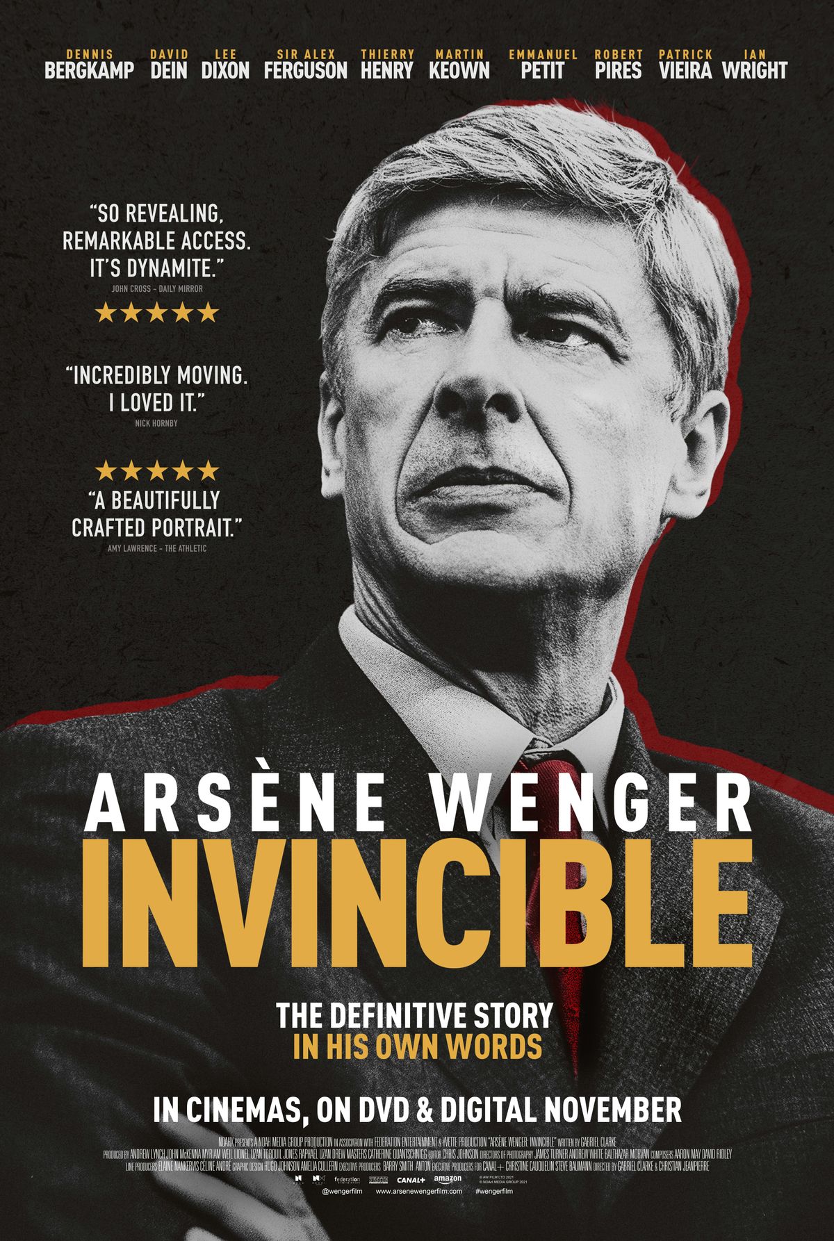 'Arsene Wenger: Invincible' - Release date, trailer and more | What to ...