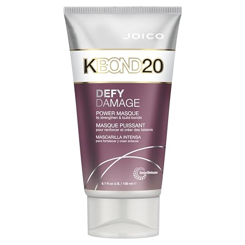 Joico Defy Damage Kbond20 Power Masque | for Stronger, Hydrated Hair | Color-Safe | Rebuild & Protect Bonds | Paraben-Free | Animal-Test Free Formula | 5.1 Fl Oz