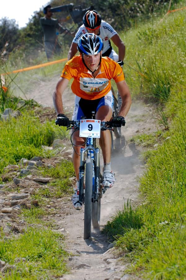 Czech racer Jan Skarnitzl leads in Amathous