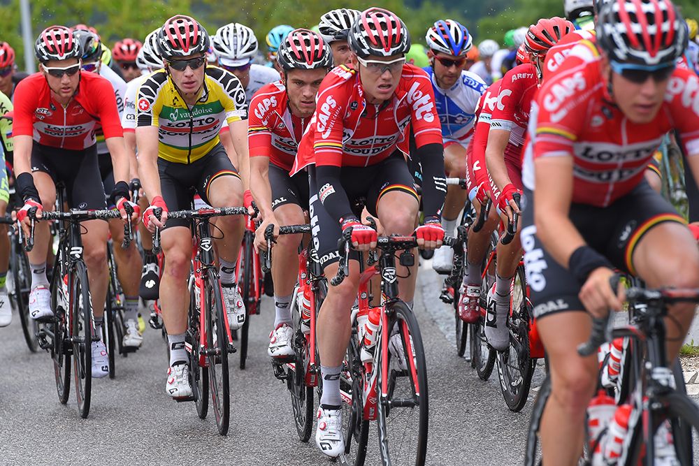 Jurgen Roelandts on stage 3 of the Tour de Suisse