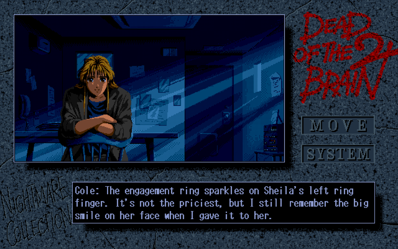 PC-98 horror game Dead of the Brain 2