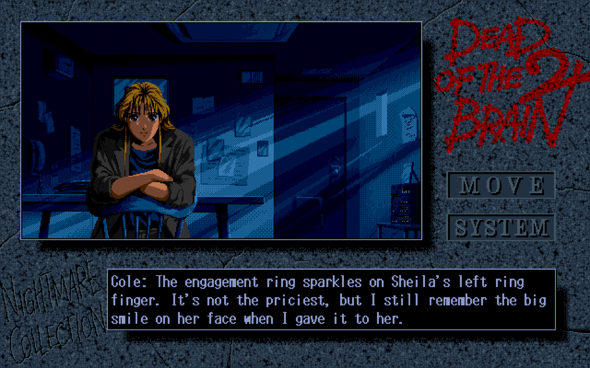 PC-98 horror game Dead of the Brain 2