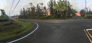 Kilauea Volcano Eruption