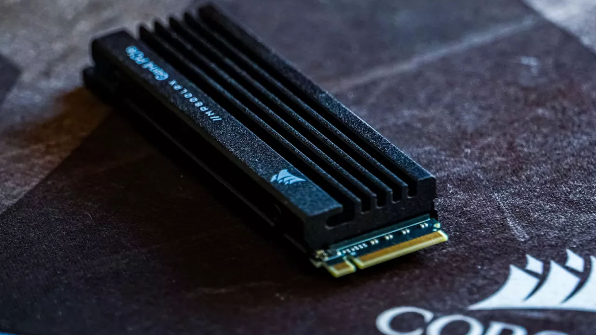 A Corsair MP600 Pro LPX SSD