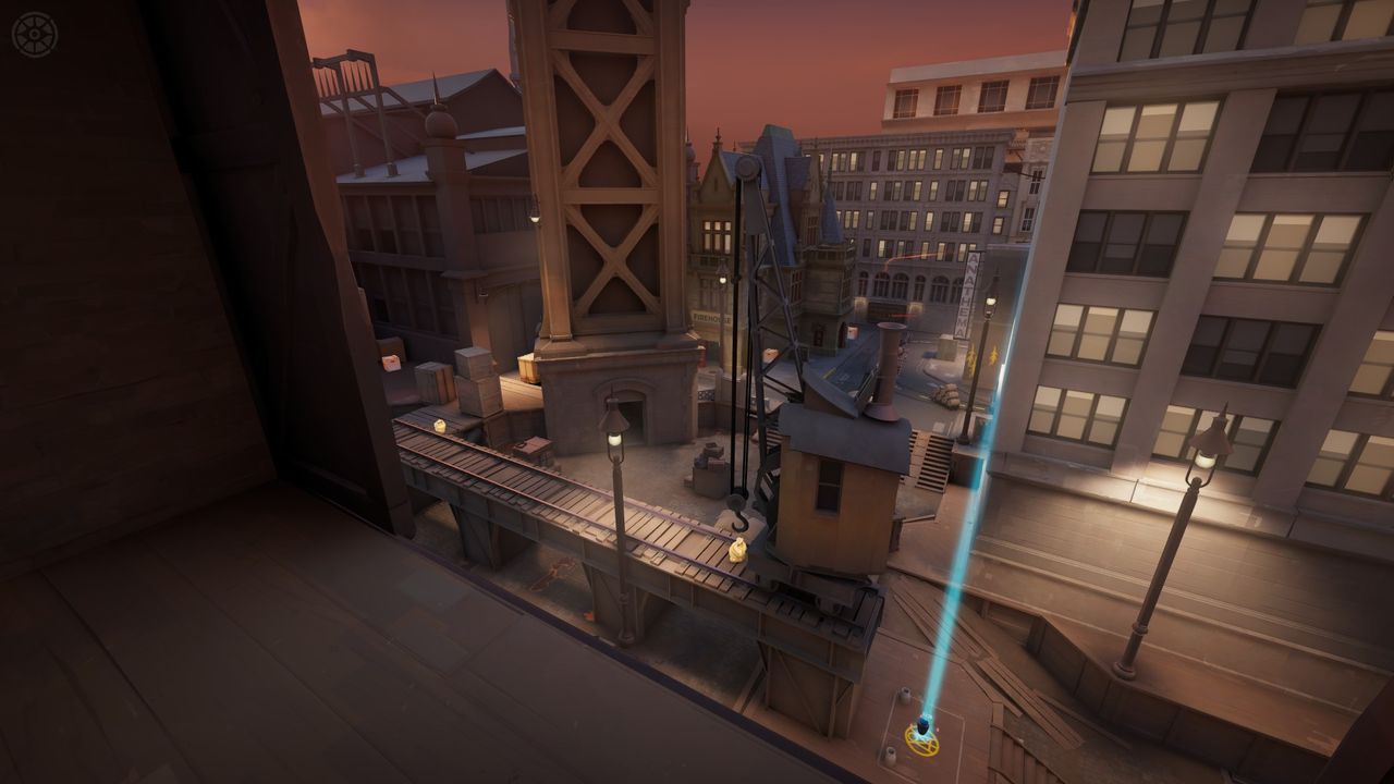 Several images of Deadlock's map, showing various juke routes.