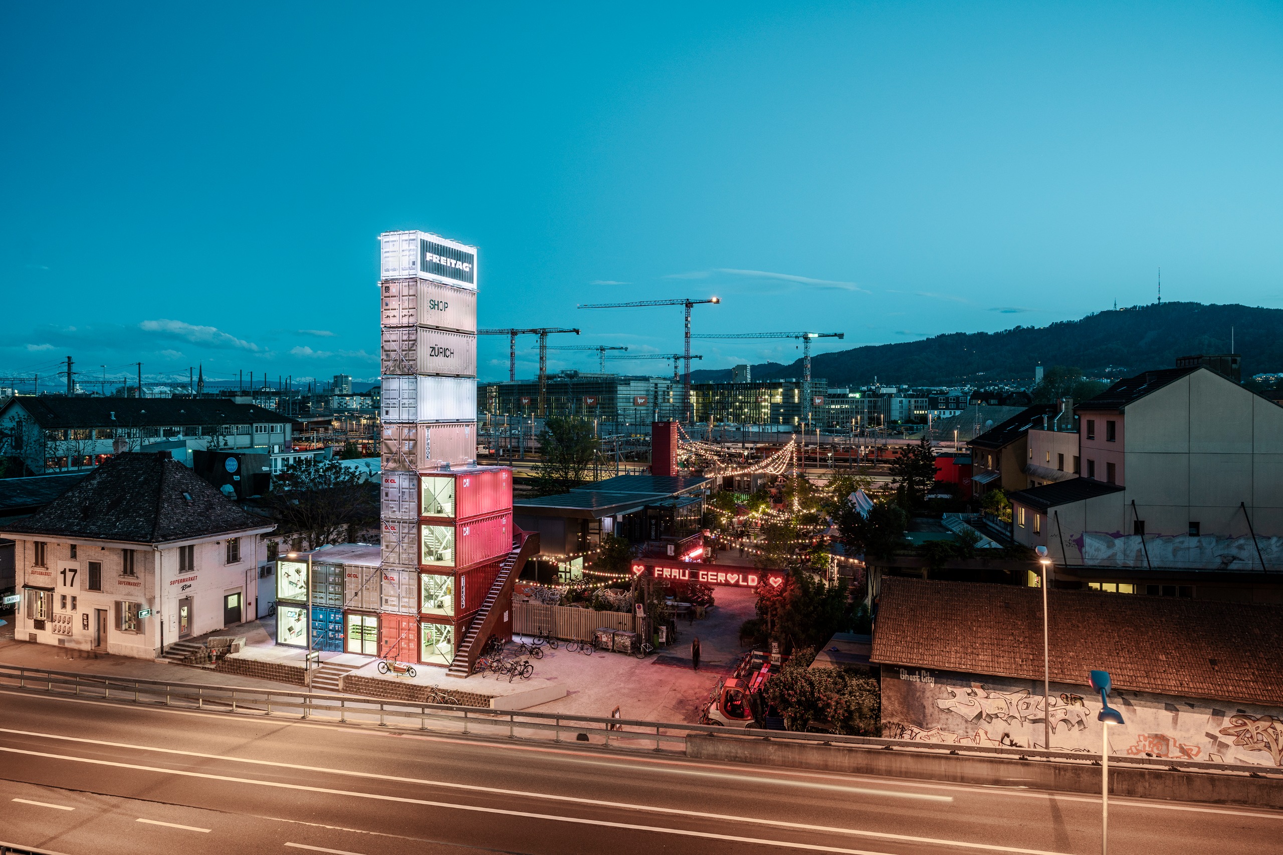 Freitag Flagship Store, Zurich