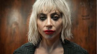 Lady Gaga as Harley Quinn in the upcoming movie Joker 2.