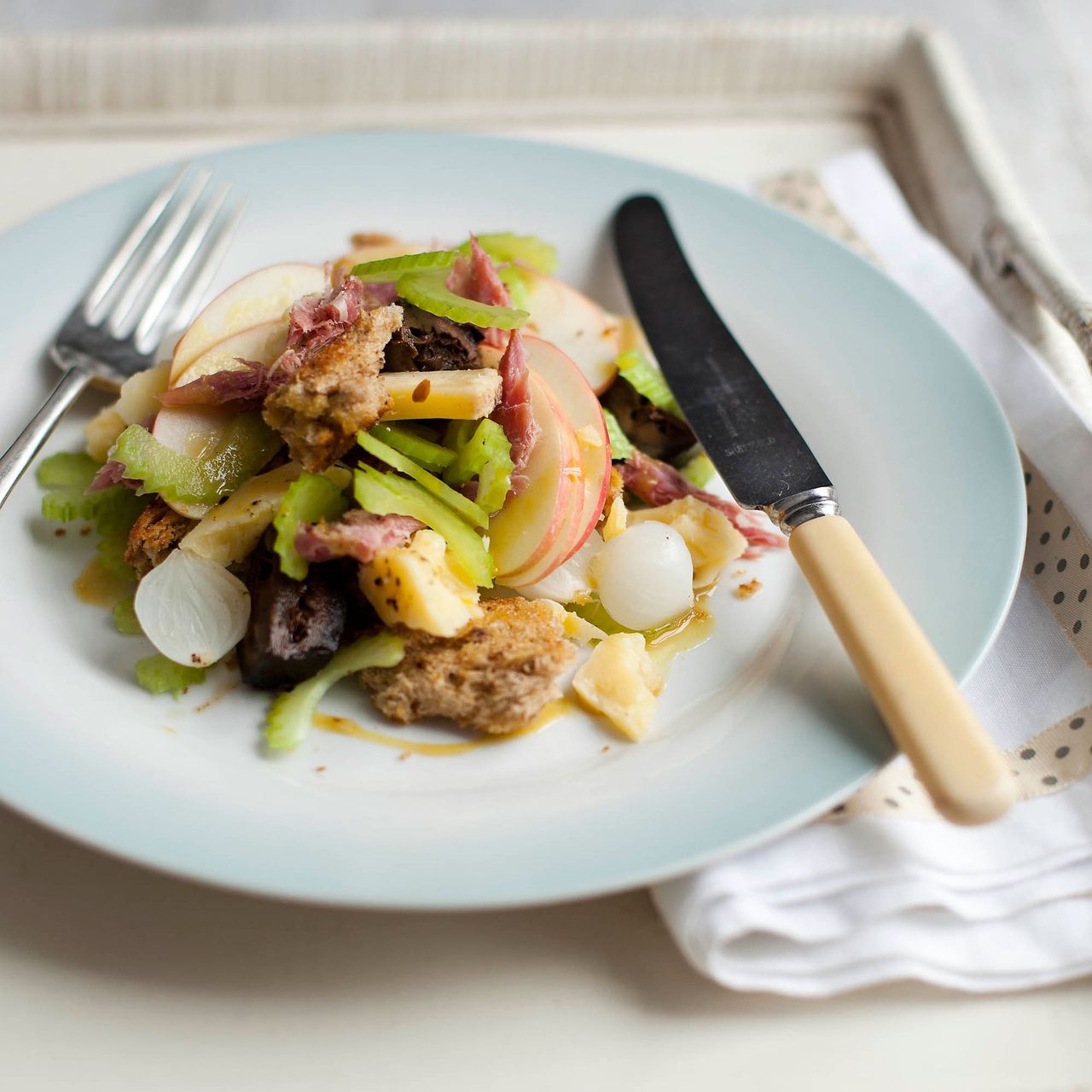 Ploughmans salad photo