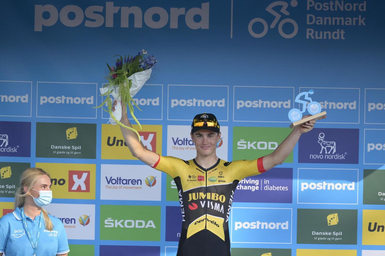 PostNord Danmark Rundt Tour of Denmark 2022 1st stage Allerod Koge 2226KM 16082022 Olav Kooij NED Team Jumbo Visma photo Szymon GruchalskiSprintCyclingAgency2022