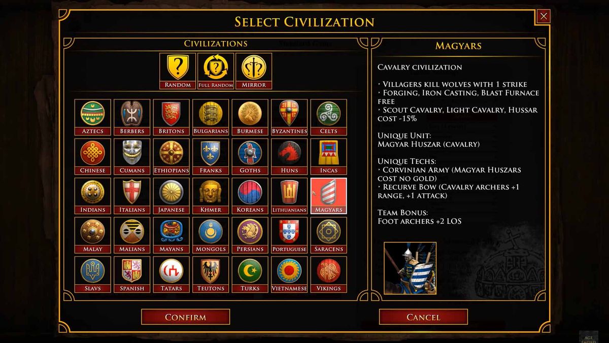 Age of Empires II: DE Anniversary Update