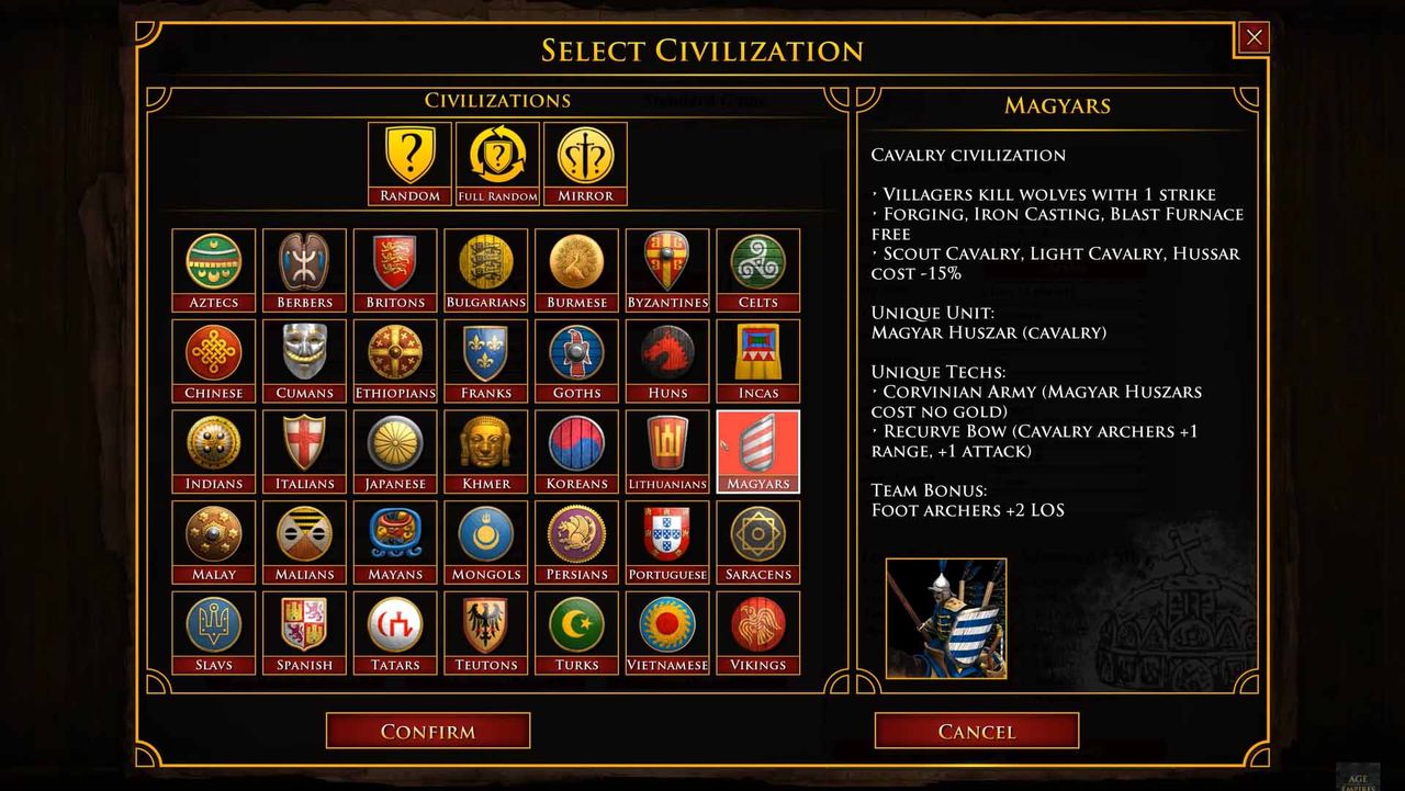 Age of Empires II: DE Anniversary Update