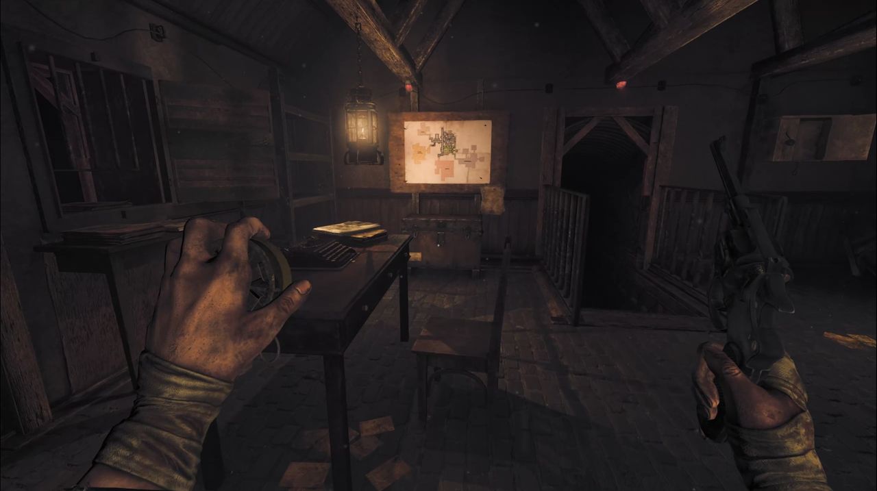 Safe Room view in Amnesia the Bunker