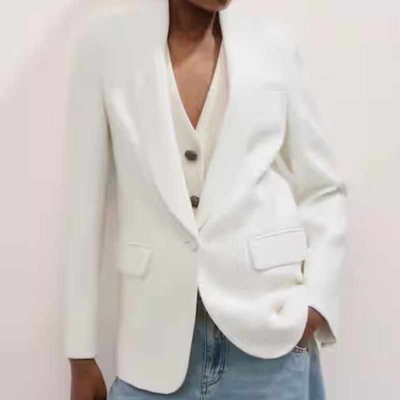 White tuxedo jacket