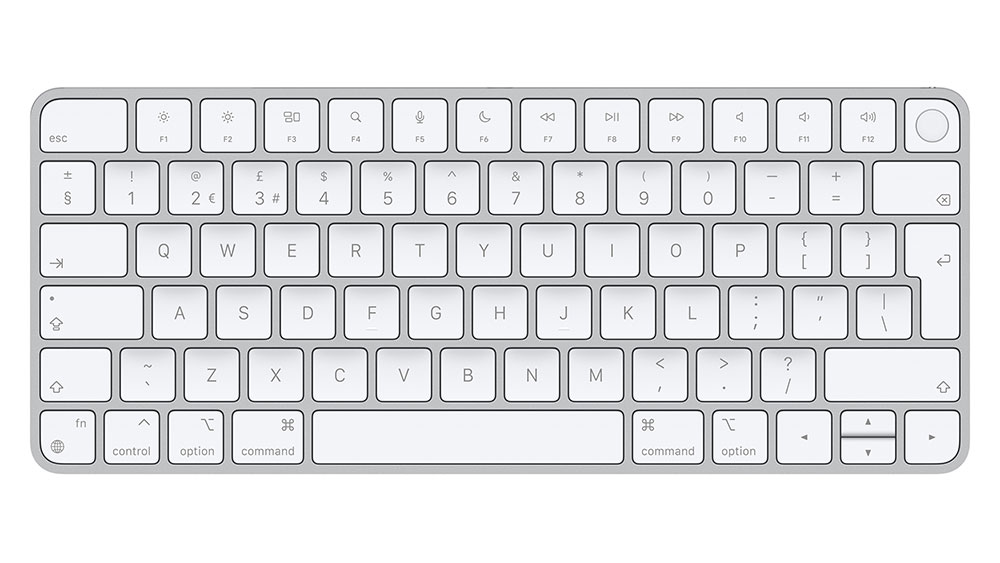 The Apple Magic Keyboard with Touch ID.