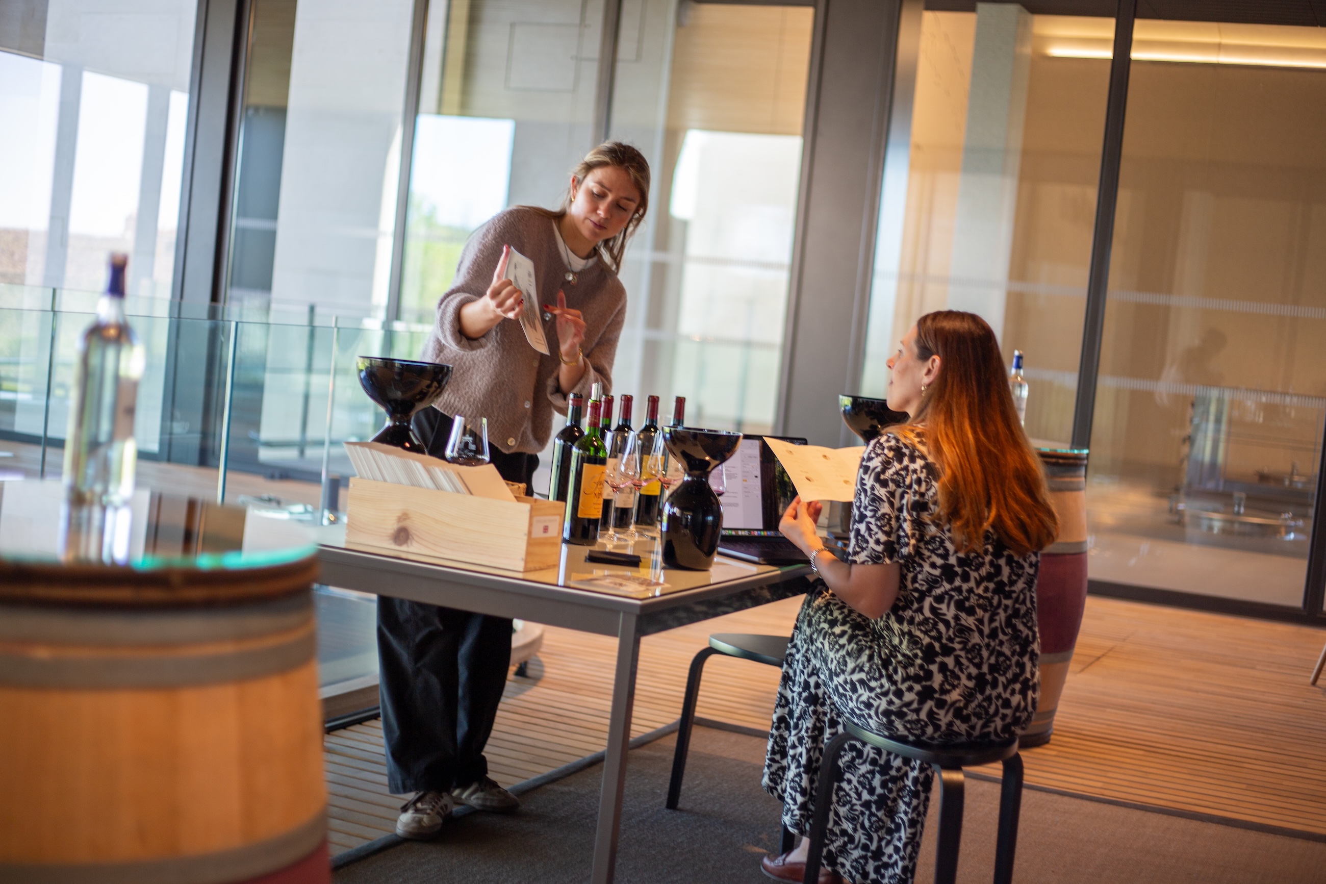 Tasting at Las Cases