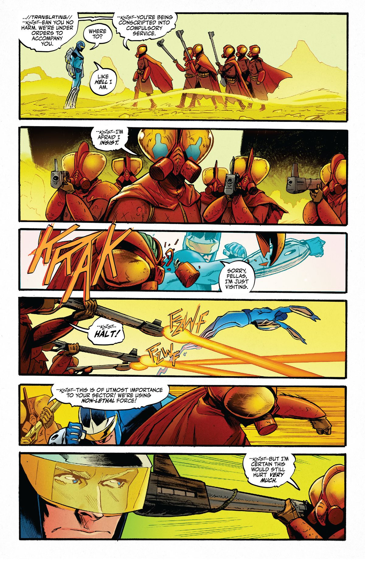 The Blue Flame #1