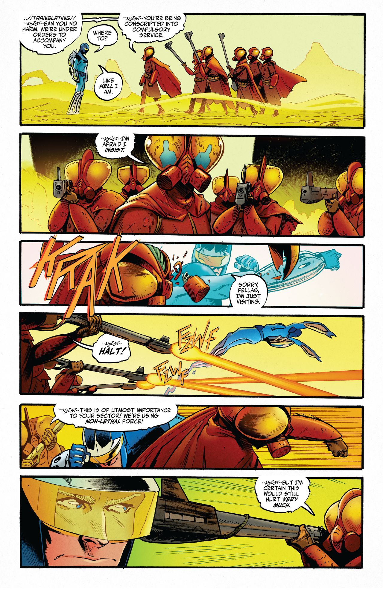 The Blue Flame #1