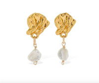 Alighieri streaming pearl earrings, £190, £114