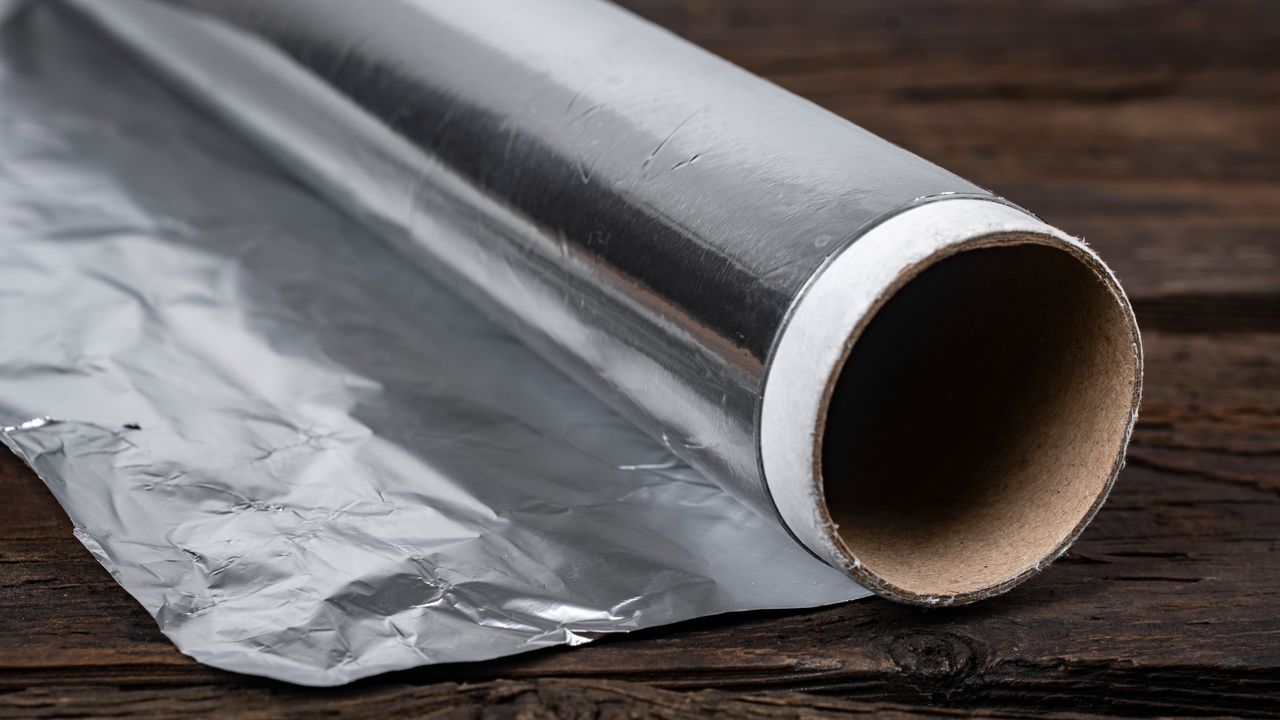 Roll of aluminium foil