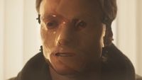 Clayface wearing plastic mask in Clayface