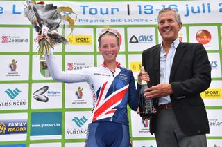 Stage 1 - Barnes tops Vos to win BeNe Tour stage 1
