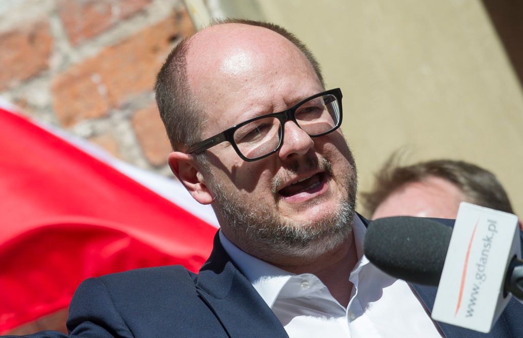 Gdansk Mayor Pawel Adamowicz.