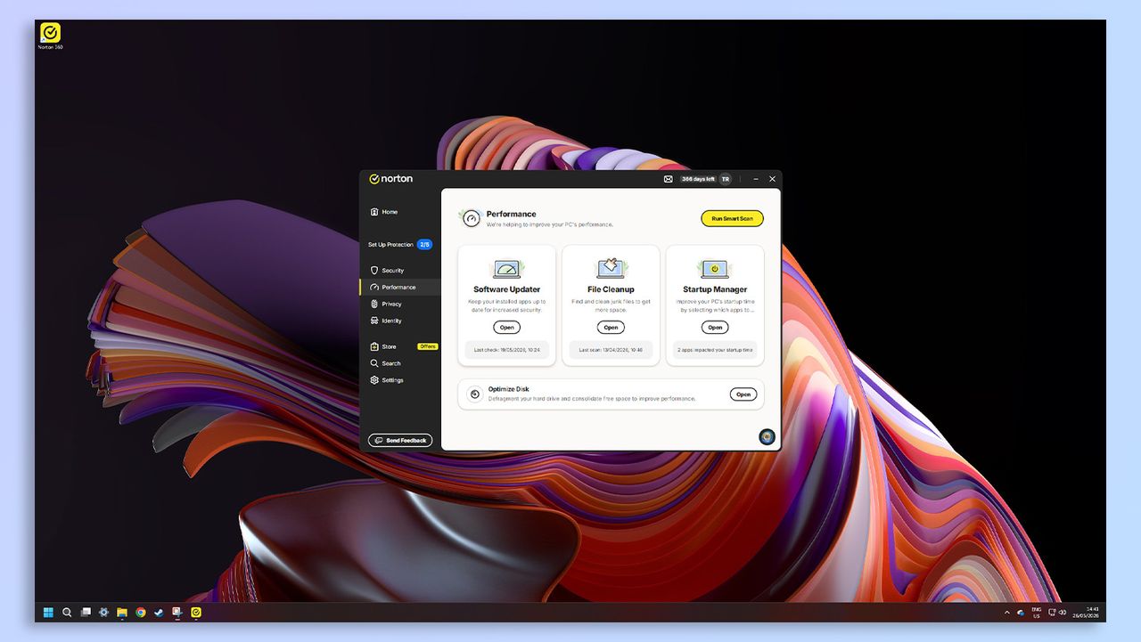 Norton 360 Advanced antivirus software