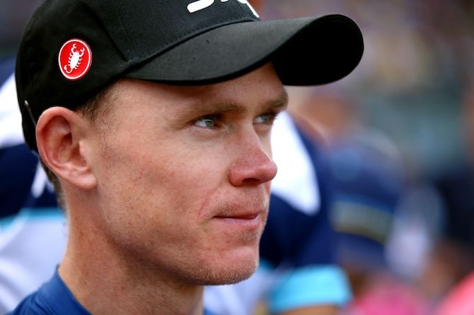 Team Sky's Chris Froome