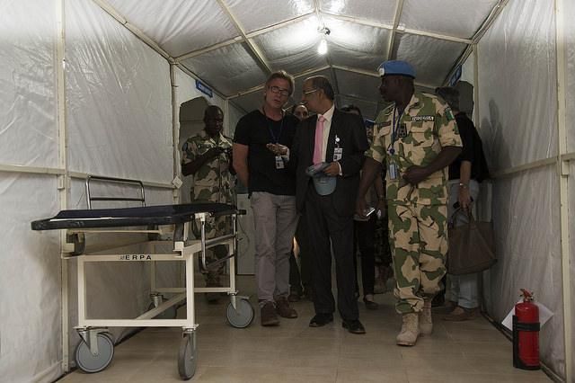 A hospital in Timbuktu.