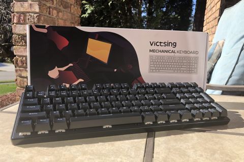 The VicTsing RGB Mechanical Gaming Keyboard.