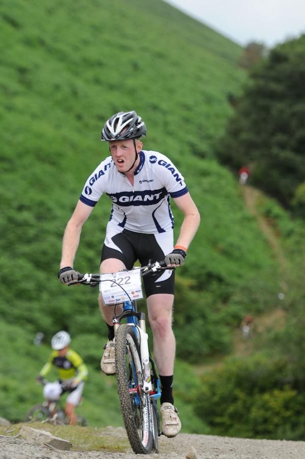 The hill climb was four to five minutes of purgatory...
