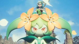Palworld 1.0 trailer screenshot of huge green pal