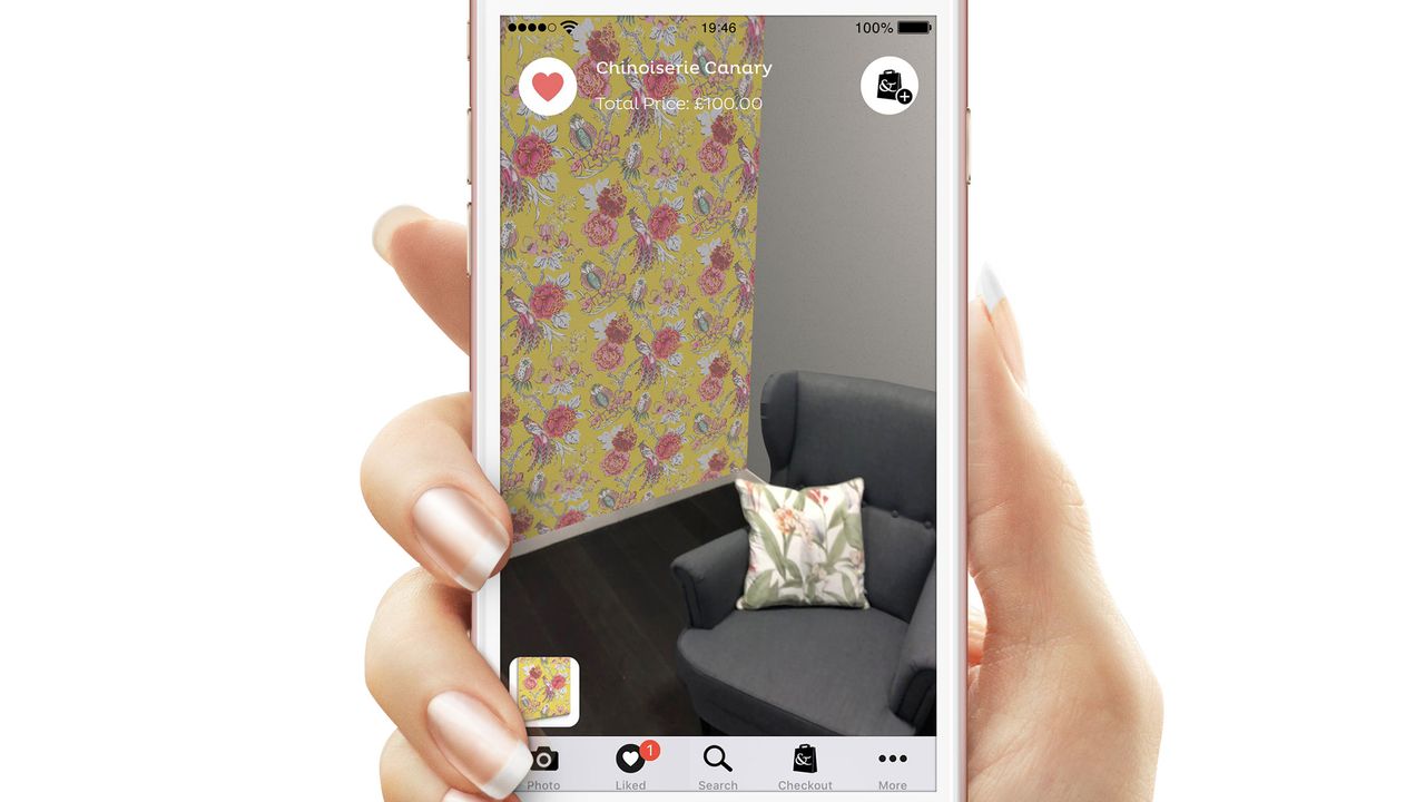 New wallpaper visualiser app, DecoratAR, launched by Graham &amp; Brown