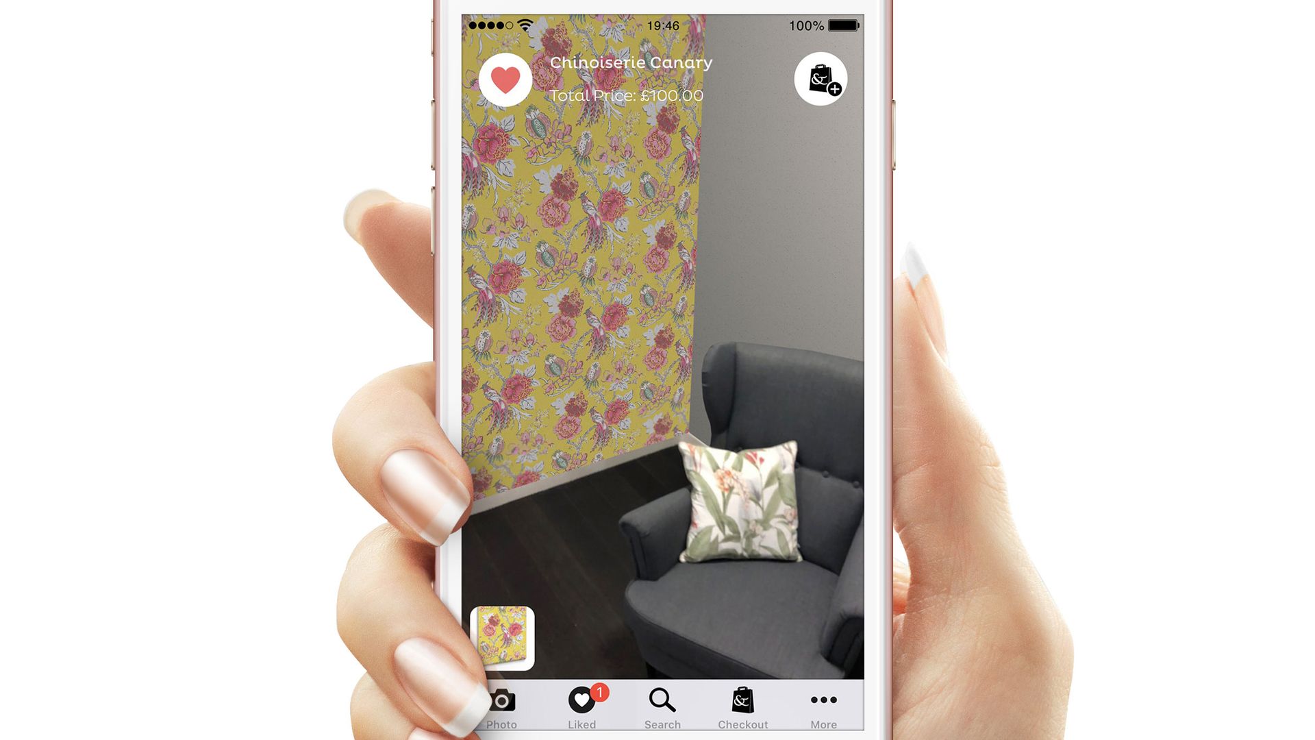 No more wallpaper swatches: new app shows how decorated rooms will look ...