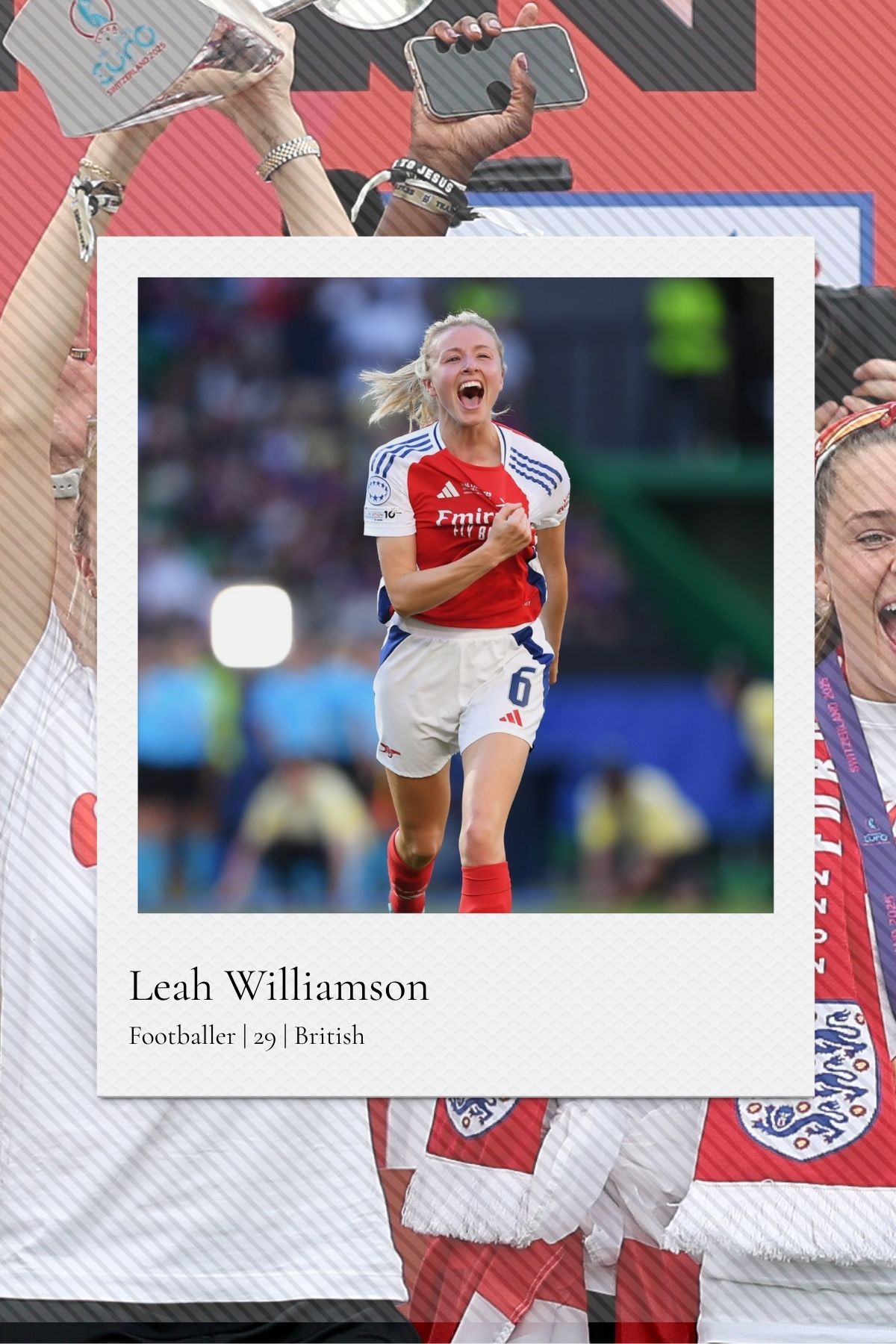 Footballer Leah Williamson