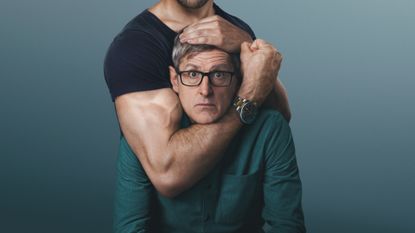 Louis Theroux in Louis Theroux: Inside the Manosphere. Cr. Courtesy of Pip/Netflix &copy; 2026