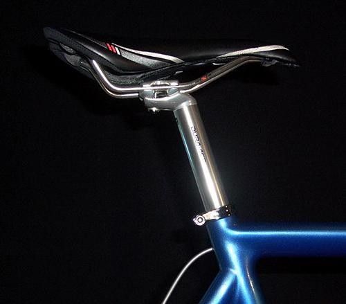 Dura-Ace post, and the Bontrager Race X Lite saddle