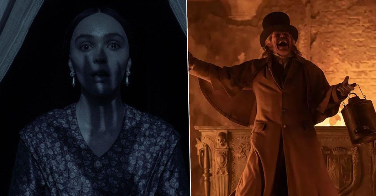 Upcoming horror movie Nosferatu debuted a trailer behind closed doors ...