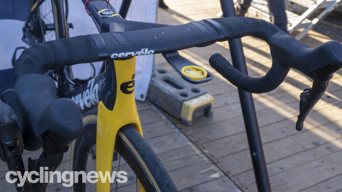 Wout Van Aert's Cervelo S5 from Omloop Het Nieuwsblad